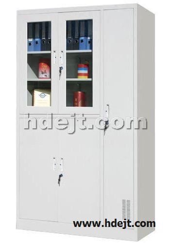 點(diǎn)擊查看商品:玻門平開文件更衣柜